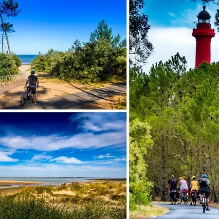 Ronce ,Mer 3Mn,Velodyssee 10Mn ,Tranquille Avec Local Secur 2Roues, Avec Vos Animo ! , Prázdninový dům